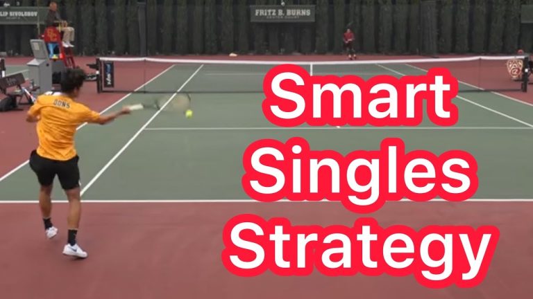 Mastering Strategic Moves: Unleashing Your Tennis Singles Potential