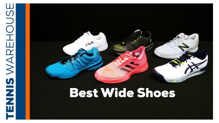 The Best Tennis Shoes for Players with Wide Feet